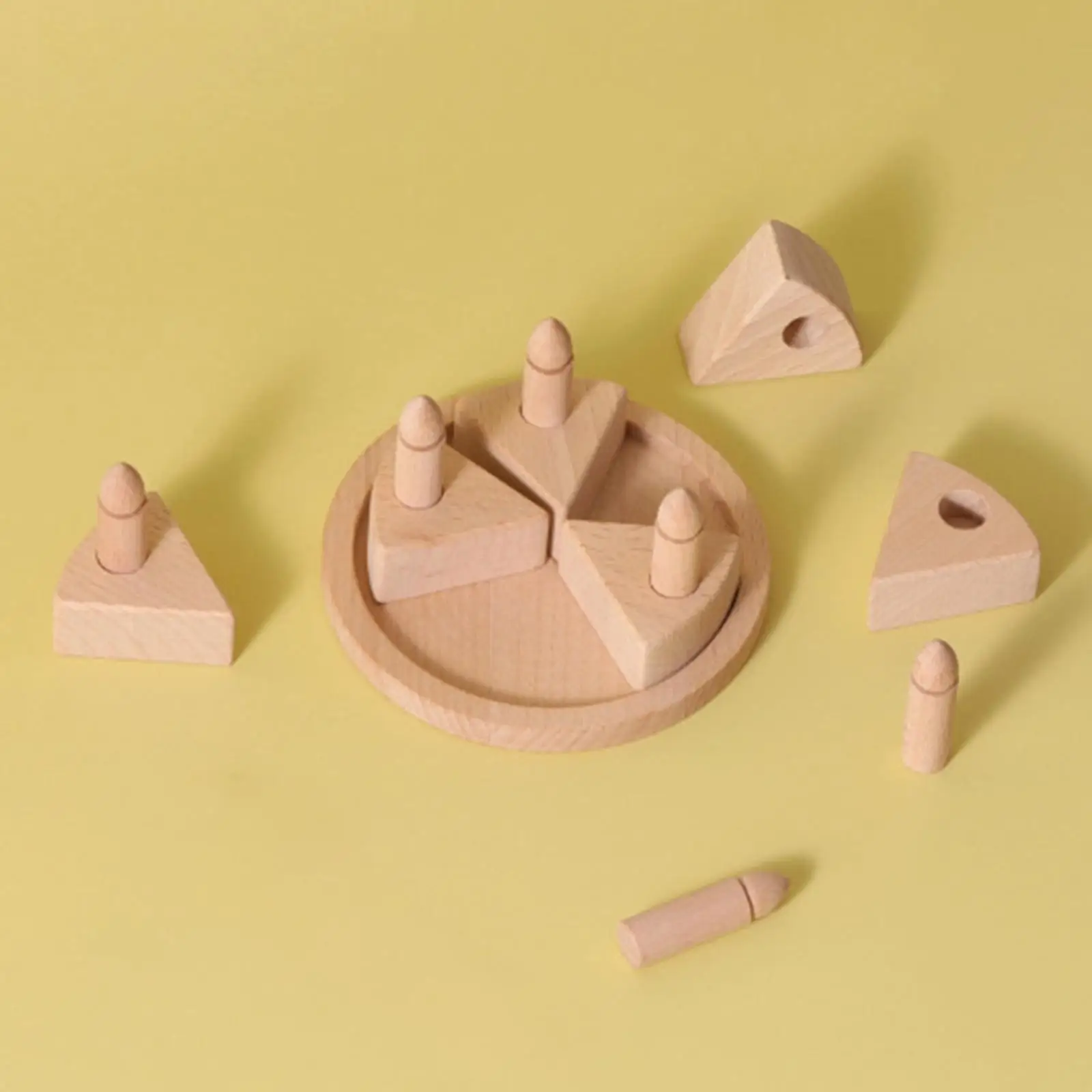 

Wooden Birthday Montessori Tea Party Toy Learning Educational Cognitive Birthday for Children