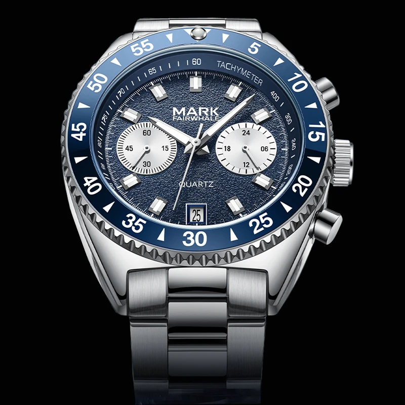 

FAIRWHALE Men Watch Business Calendar Watch for Men Luxury Sport Quartz Watches Waterproof Luminous Wristwatch Relogio Masculino