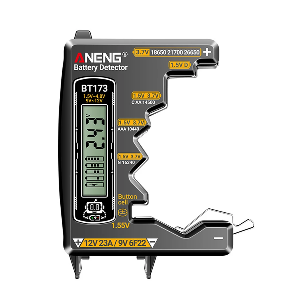 High-Precision Battery Power Detector with Visual Display