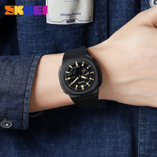 SKMEI Led Light Digital Watch for Man