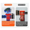 Household Adjustable Pipe Welding Machine 1000w Pipe Soldering Iron Plastic Welding PB/PP/PE/PPR Tube Heating Hot Melt Tool 63MM 2