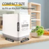 Rapid Disposal 500W Garbage Disposals Household Food Waste Disposer Food Waste Composter 3