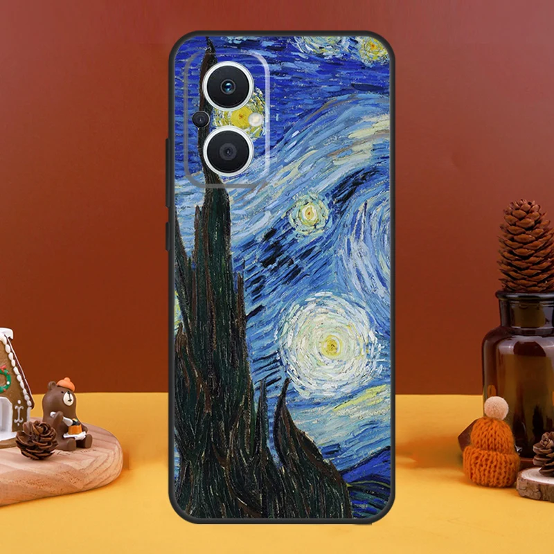 Starry Night Art-Inspired Phone Case Cover