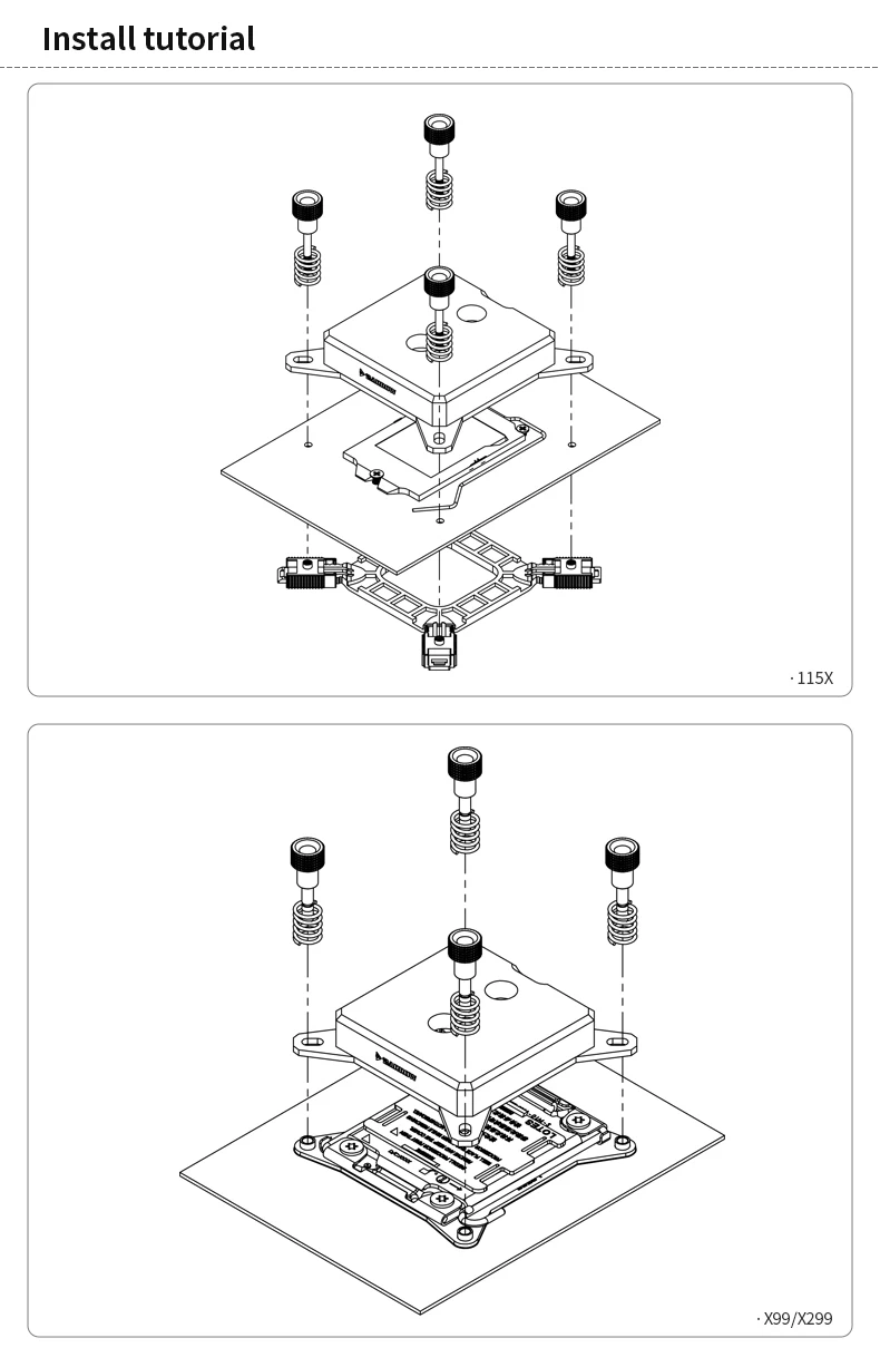 LGA1150, 1151, 1700, 1200, X99, AMD AM3,