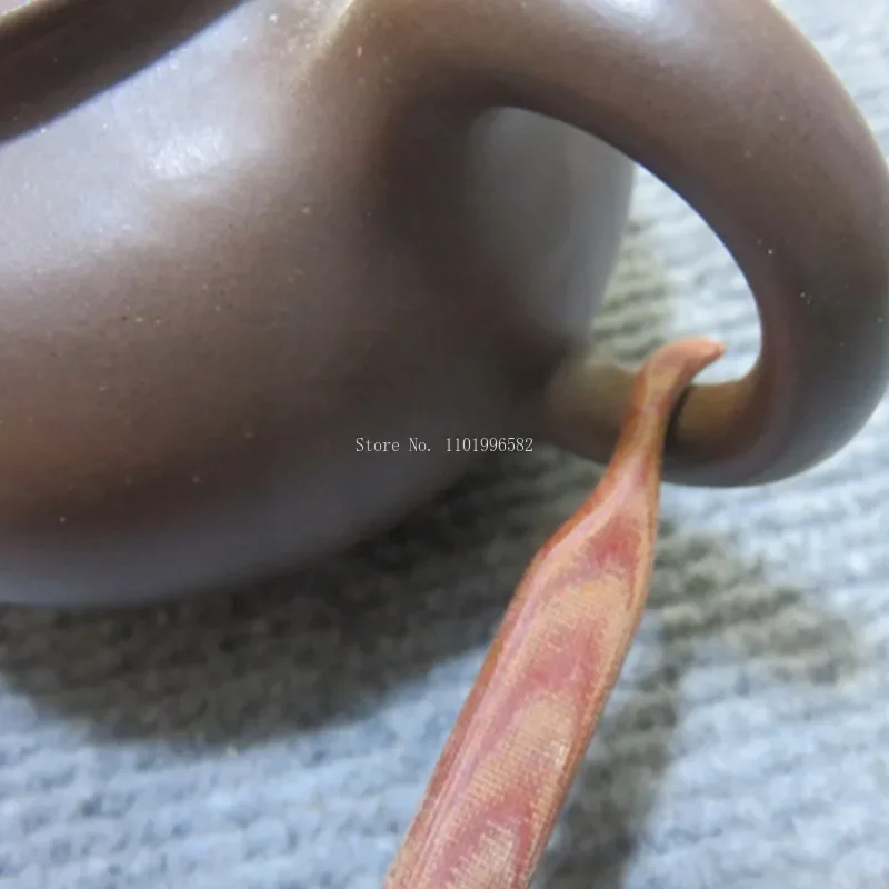 Pottery Purple Clay Teapots Make Joint Finishing Bakelite Bamboo Tools DIY Manual Ceramic Teapots Handle Bonding Smoothing Tools