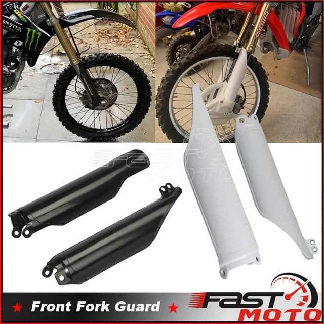 Plastic Front Fork Protector Covers  Motorcycle Front Fork Protector -  Front Fork - Aliexpress