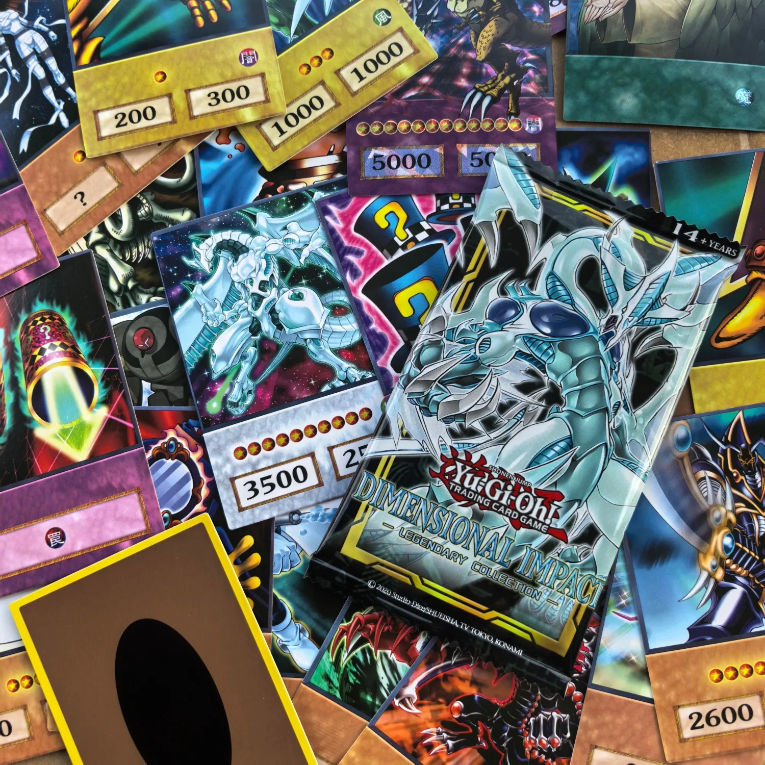 32 Stück Yu-Gi-Oh Anime-Stil Karten Blind Box Blaue Augen Dunkler Magier Exodia Yugioh DM Classic Proxy DIY Karte Kinder Geschenk – Detail 5