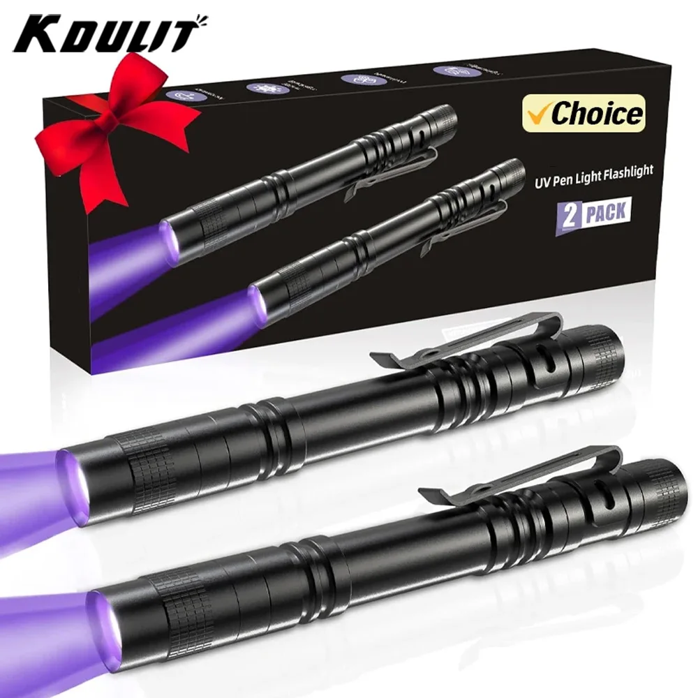 Mini UV Flashlight 365nm 395NM Ultraviolet Blacklight Use AAA Battery Purple Linternas Carpet Pet Urine Detector Catch Scorpion