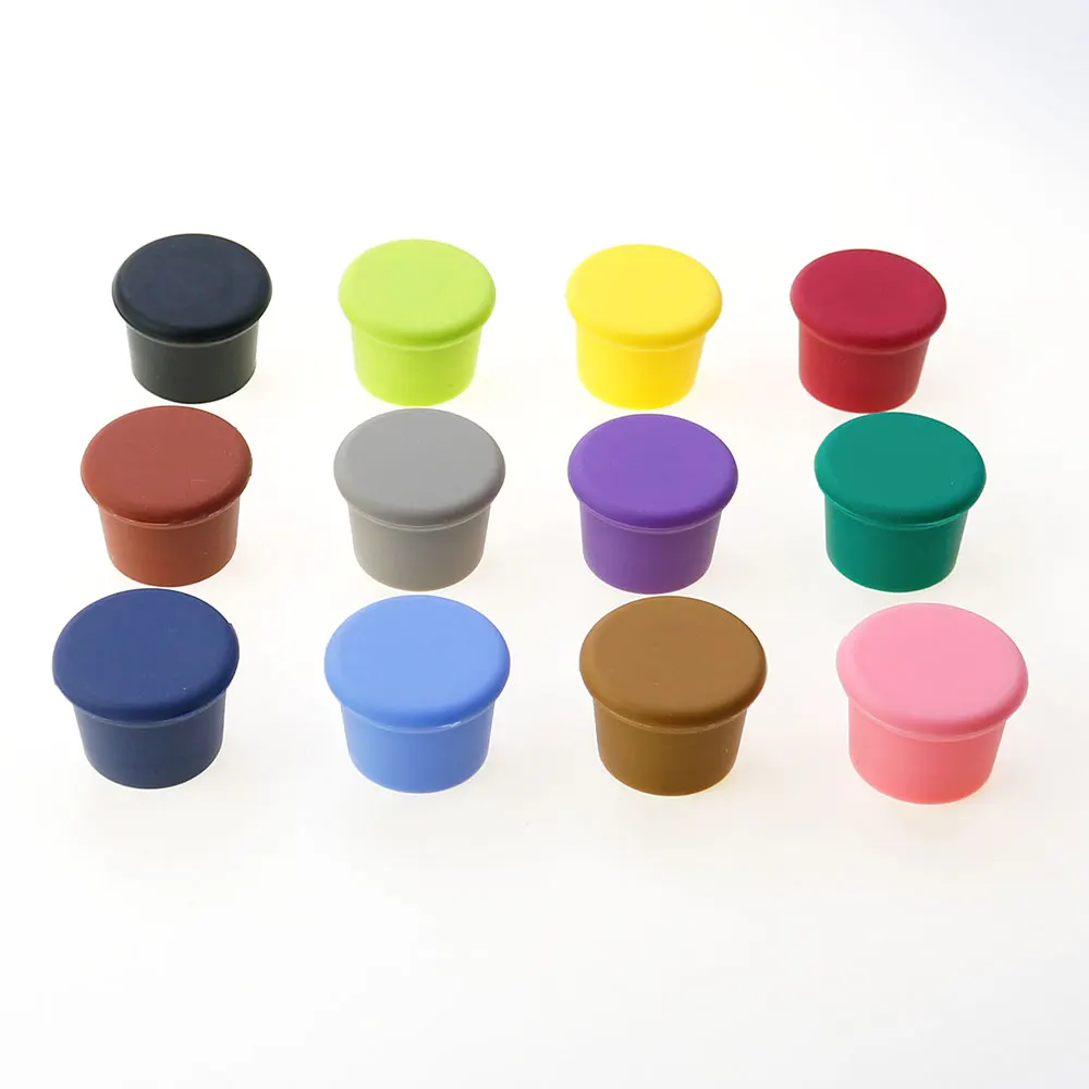 Silicone world Red Wine Bottle Stopper Silicone Wine Stopper Leak Free Freshness Plug Beer Beverage Champagne Closures wine stopper