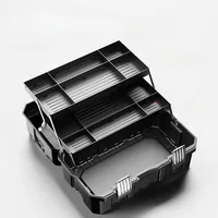 Car Mechanic Tool Boxes Electricians Tools Storage Box Plastic Workshop Organizer Case with Combination Lock Parts Tool Suitcase 2