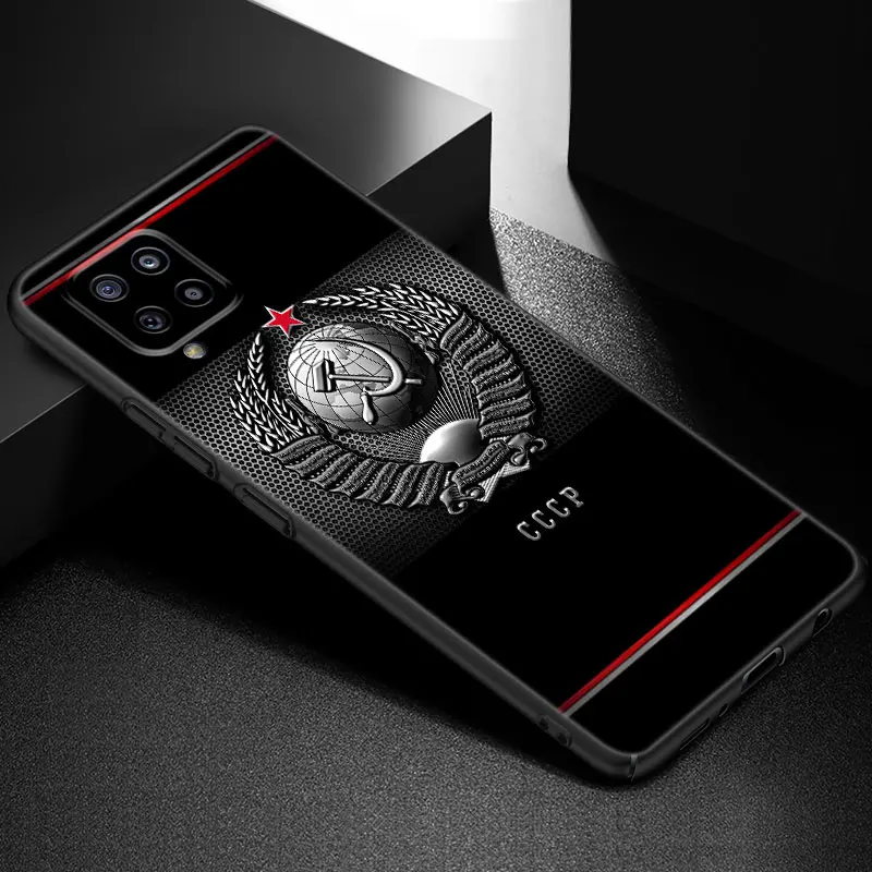 The USSR Flag Symbol Case For Samsung Galaxy A01 A03 Core A02 A10 A20 S A20E A30 A40 A41 A5 2017 A6 A8 Plus A7 A9 2018 Cover- S7d8eb69c326e48aeaa890a2300b23cf7D