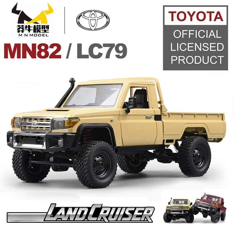 Voiture RC MN82 1:12 4WD Tout-Terrain - Jaune Standard