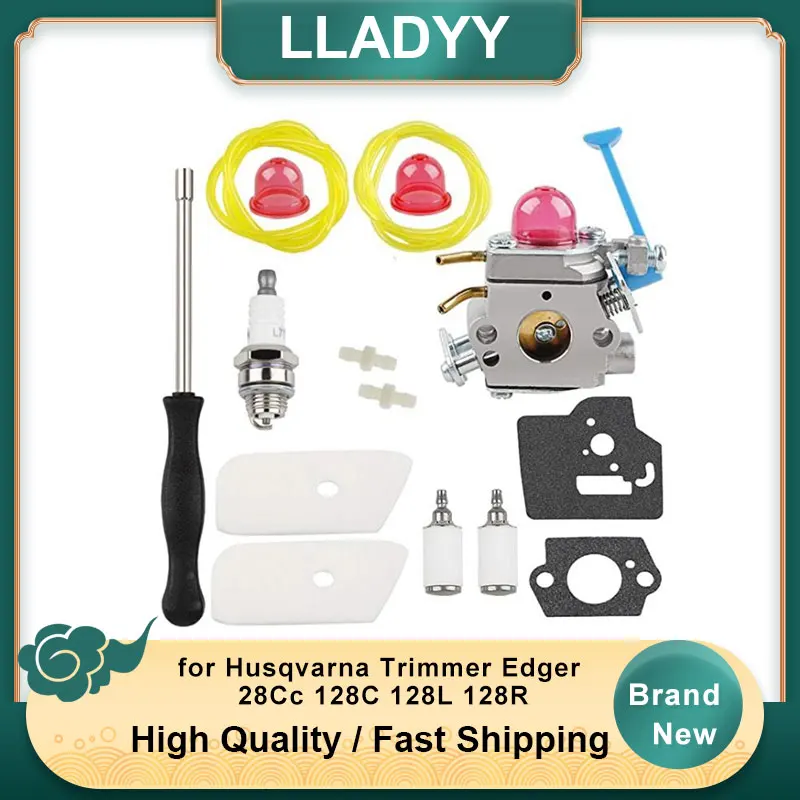 128LD Carburetor Air Filter Tool Fuel Line Filter Carb Tune Up Kit for