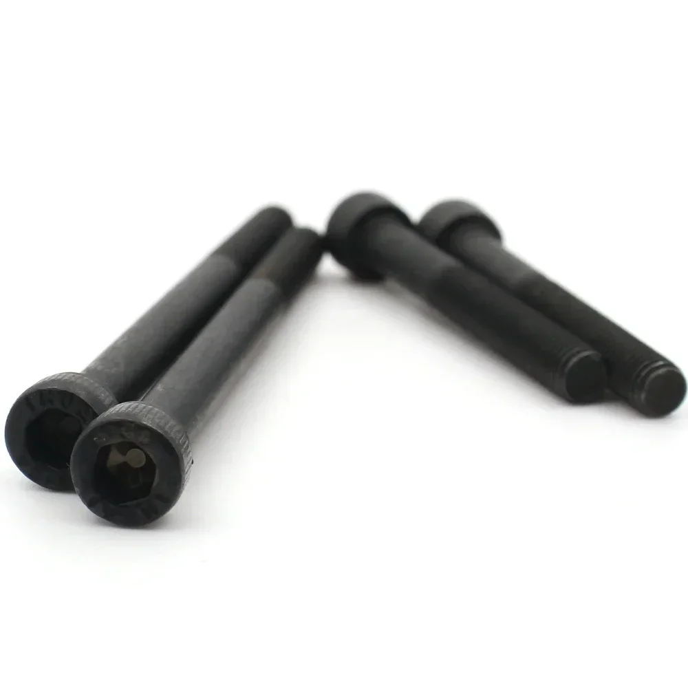 Carbon Steel Bolts Stainless Steel Screw M3 M4 M5 M6 M8 Grade 12.9 Carbon Steel Lengthened Long Allen Hexagon Hex Socket Cap Head Half Thread Screw Bolt L = 30-200mm