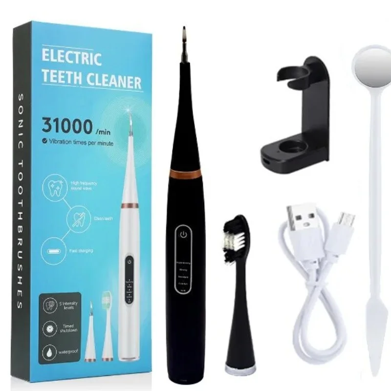Electric Toothbrush Sonic Cleaning 3-in-1 Removing Tartar Whitening Teeth Oral Care USB Charging Replacing Brush Head electric toothbrush
