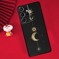 Galaxy Moon Stars Phase Totem Art Phone Case for Galaxy S20Ultra (TT5148)