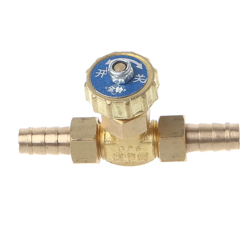 

LXAF Elbow Brass Needle for Valve 10mm Propane Gas Adjuster Barbed Spigots 1 M
