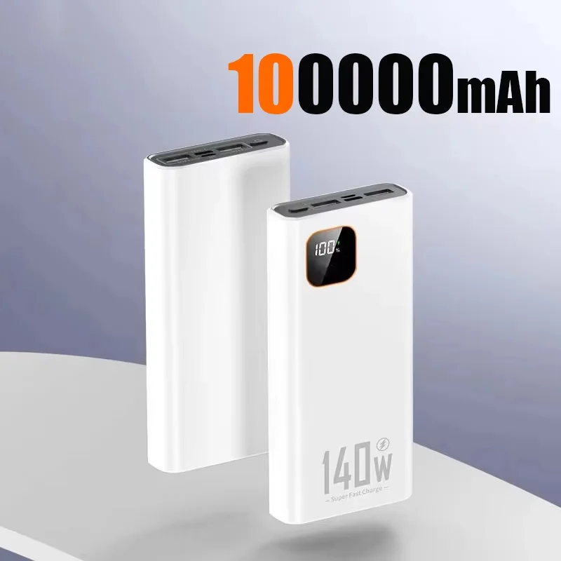 White 100000mAh