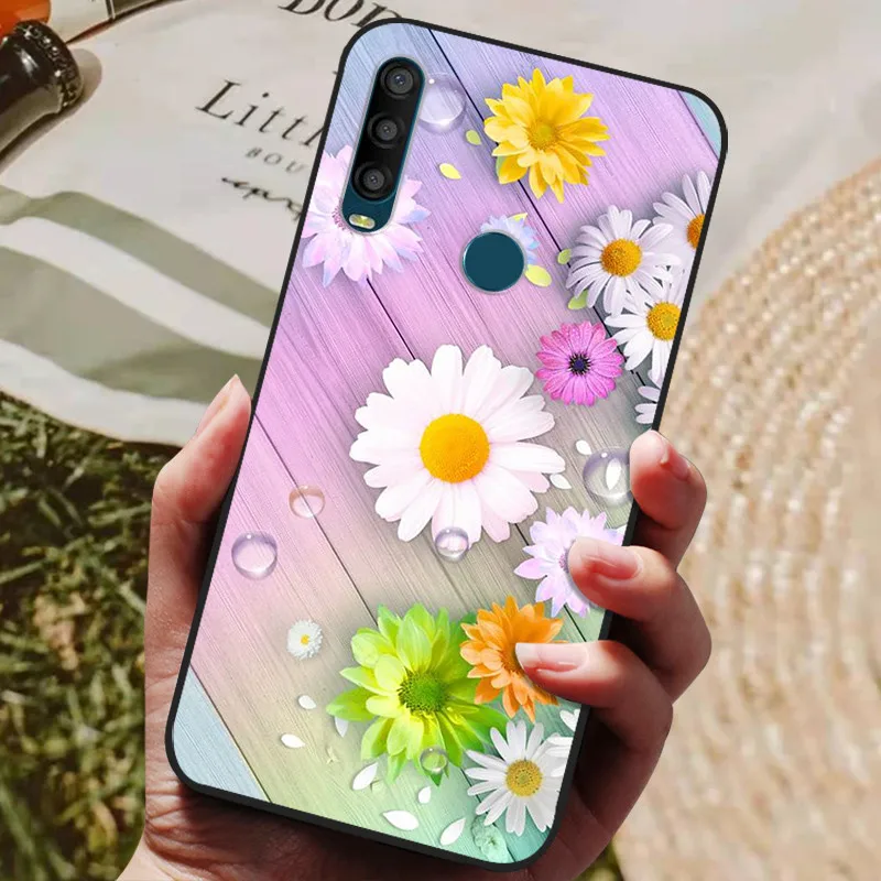 Shockproof Flower Phone Case - Soft Silicone Bumper Cover