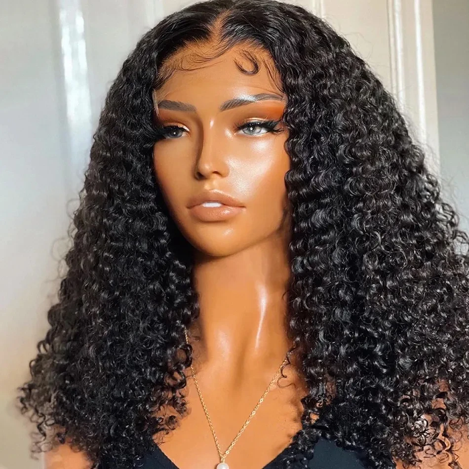 

Shorts Bob 13x4 Lace Frontal Wig Curly Human Hair Wig Brazilian Lace Front Human Hair Wigs For Women Loose Deep Wave Wig