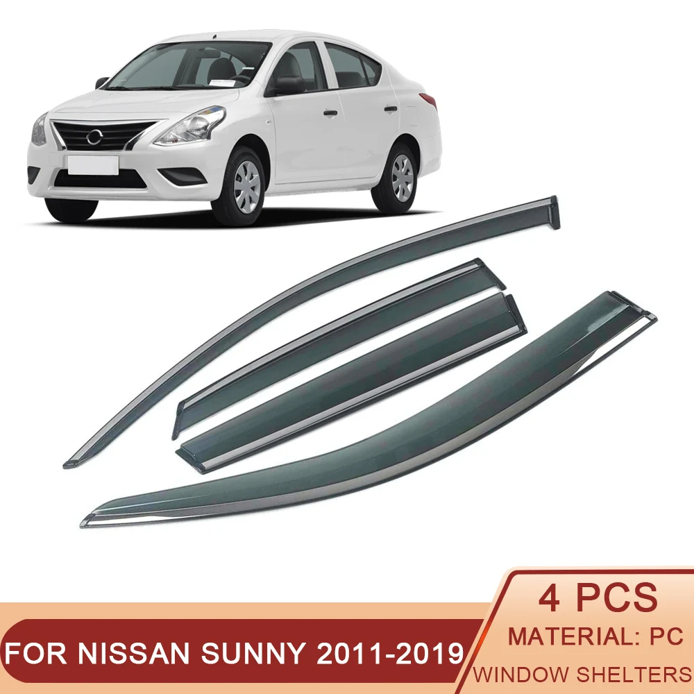 For NISSAN Sunny Latio Almera N17 N18 20112021 Car Window Sun Rain