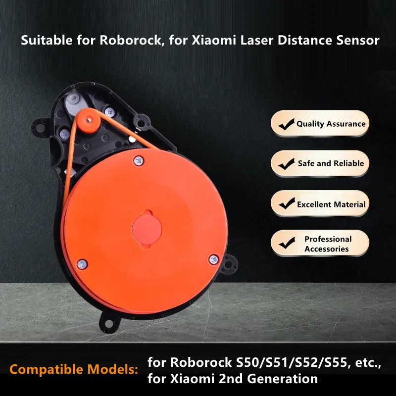 New LDS Laser Distance Sensor for XIAOMI 2nd Generation For Roborock S50 S51 S52 S55 S5 All series Vacuum Cleaner Spare Parts auras – new generation 1 cd
