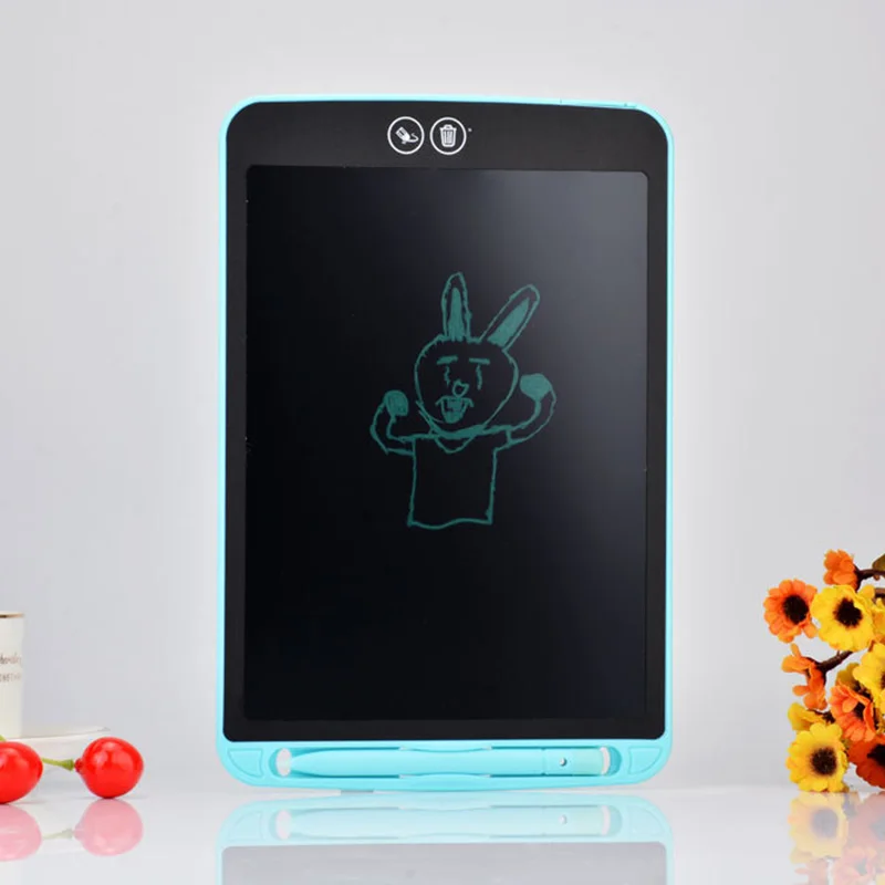 LCD Writing Tablet Partially Erasable Electric Drawing Board Digital Graphic Drawing Pad With Pen Gift For Kids 8.5inch