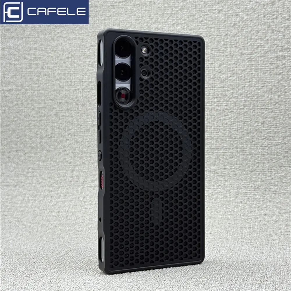 Honeycomb Heat Dissipation Breathable Magnetic Phone Case