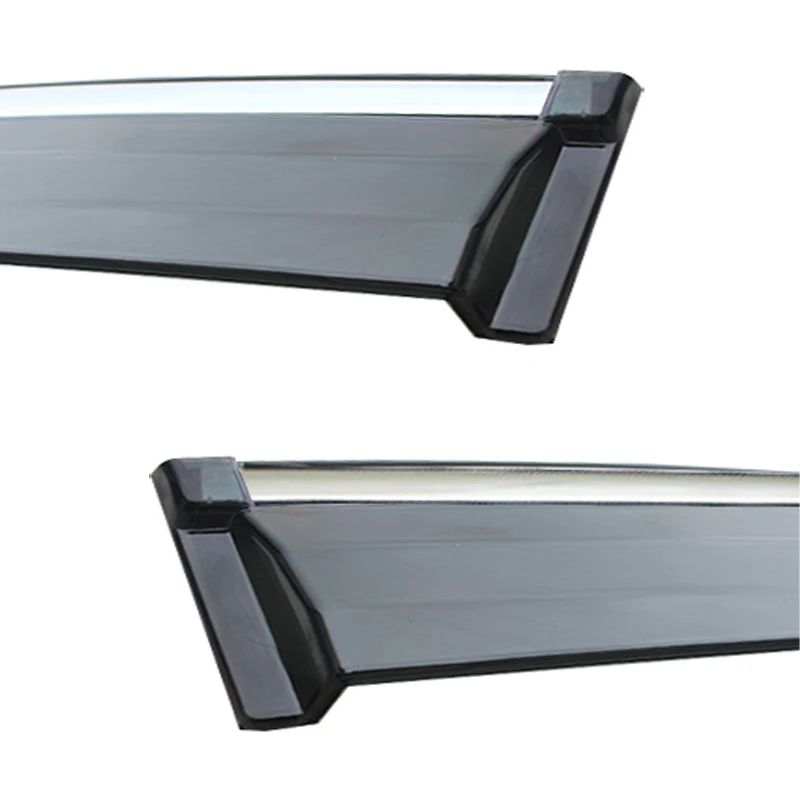 For BYD Seagull Dolphin Mini Car modification Windows visor Rain proof car windows bright strip