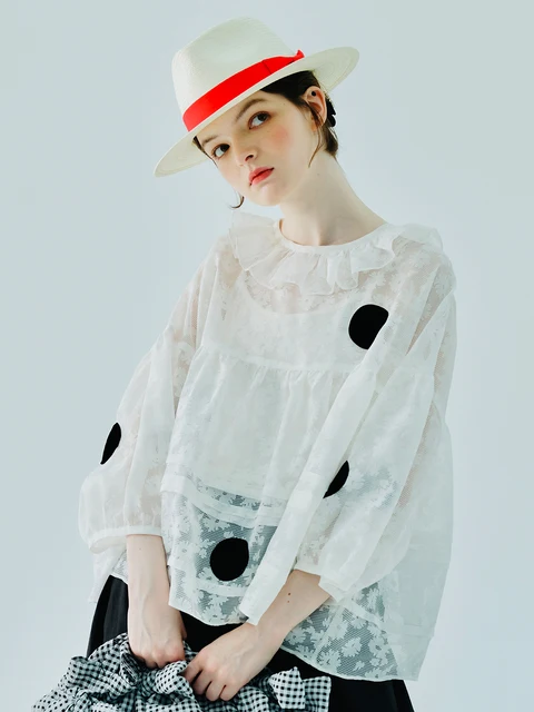 Dark Flower Doll Shirt: Summer Design