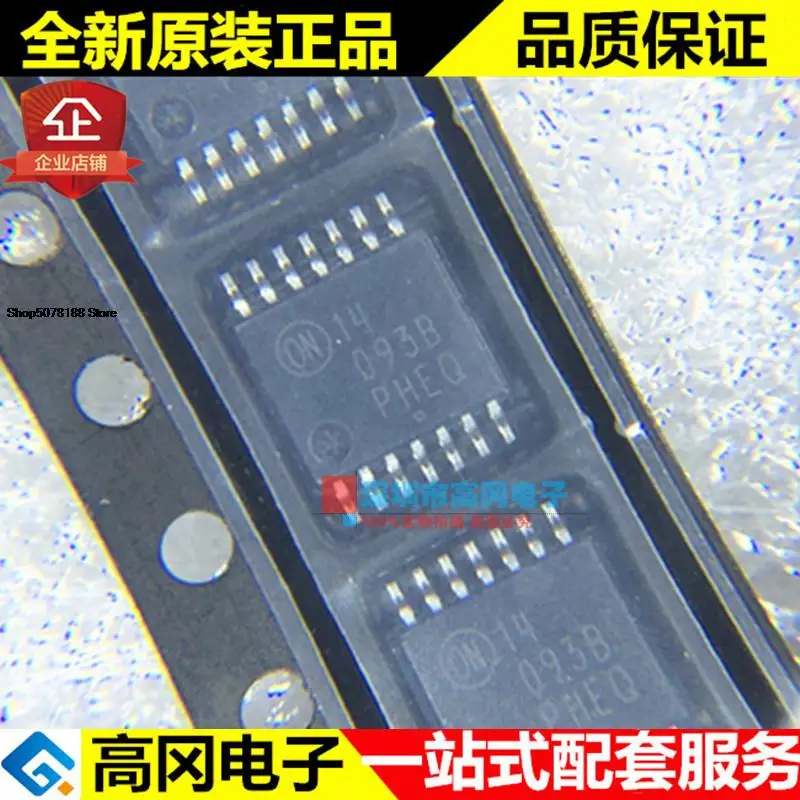 

5pieces MC14093BDTR2G TSSOP14 14093B ON