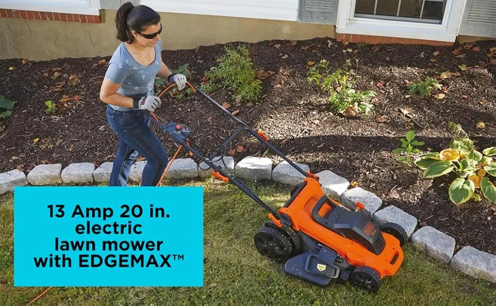 BLACK+DECKER 13 Amp 20 in. Electric Lawn Mower