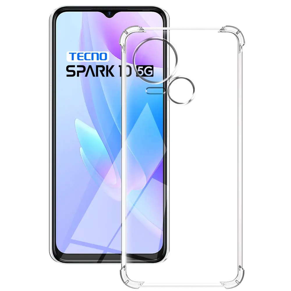 Per Tecno Spark 10 5G Custodia Antiurto Trasparente Custodia Morbida In Silicone Per Tecno Spark 10 Pro Custodia Per Telefono Per Tecno Spark 10C 10 4