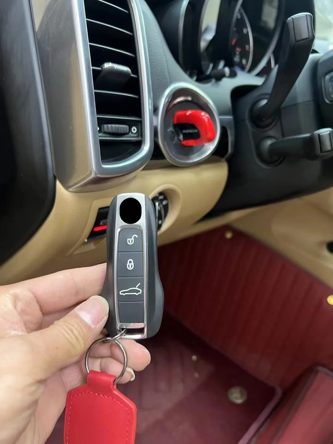 Add car keyless start stop system for Porsche Cayenne Remote start and