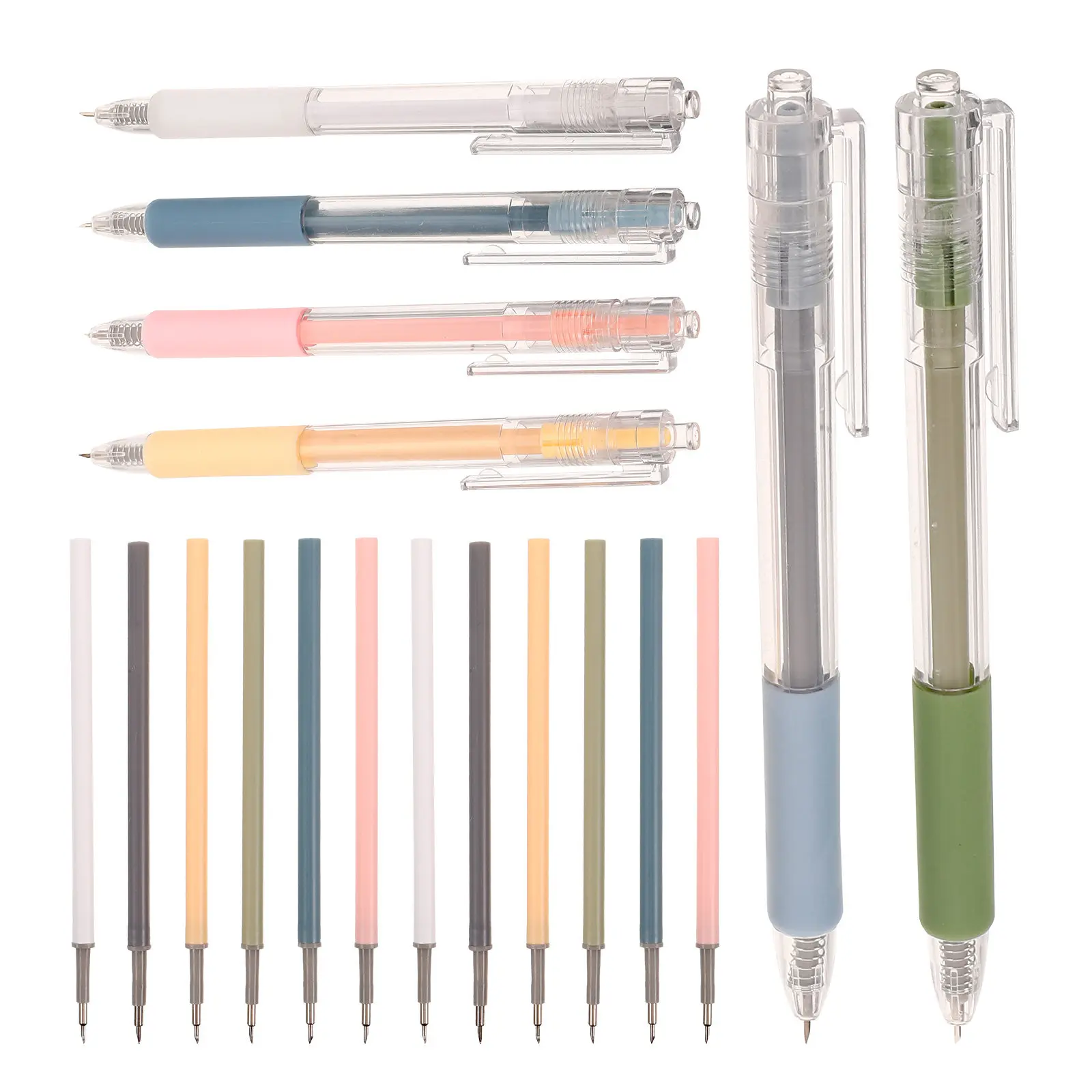 1 세트 경량 휴대용 펜 스타일 커터 플라스틱 금속 블레이드 종이 카드 펠트 테이프 공예 절단 도구 학생 성인 가정용