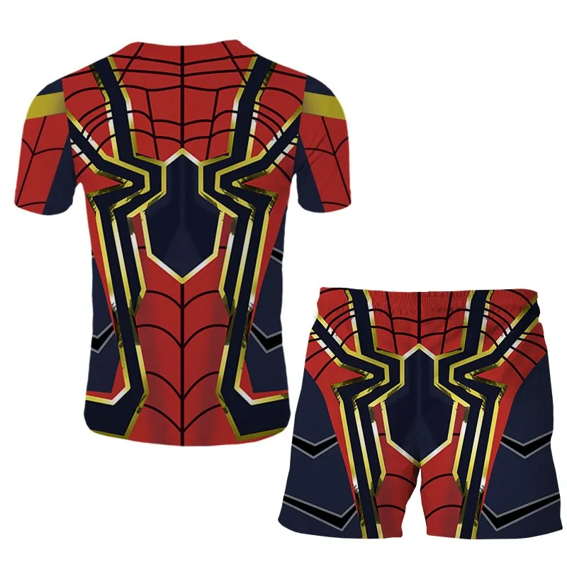 women's clothing sets	 Disney Spider-Man 2022 Cool Boy Clothing For Summer T-shirts +Shorts Suit Kids Baby Clothing Kids Clothes Outfits 3-14 Years Old Clothing Sets expensive