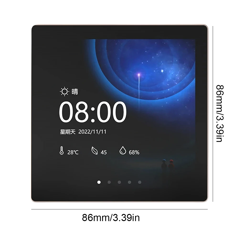 ESP32-S3 LVGL  BT 4.0 ġ LCD TFT , Ʈ ÷ ȭ , Ƶ̳ 16 MB ÷, 480x480