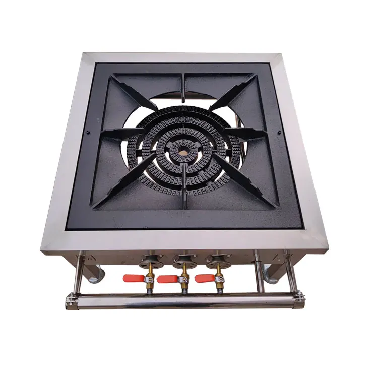 Lyroe High Quality Free Standing Factory Direct Sales Durable Burner Commercial Gas Cooker Stove For Cooking manufacturers direct high quality western style kitchen cooking stove gas burner