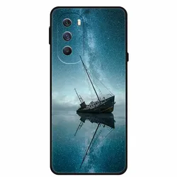 Luxurious TPU Soft Silicone Shockproof Phone Cover - Love Design for Moto Edge 2022 (50)