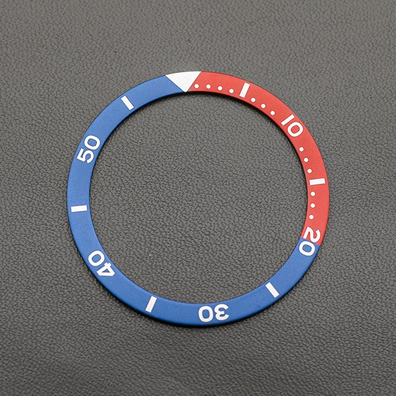 Premium 38x31.5 mm Aluminum Watch Bezel Insert with Sticker Gift