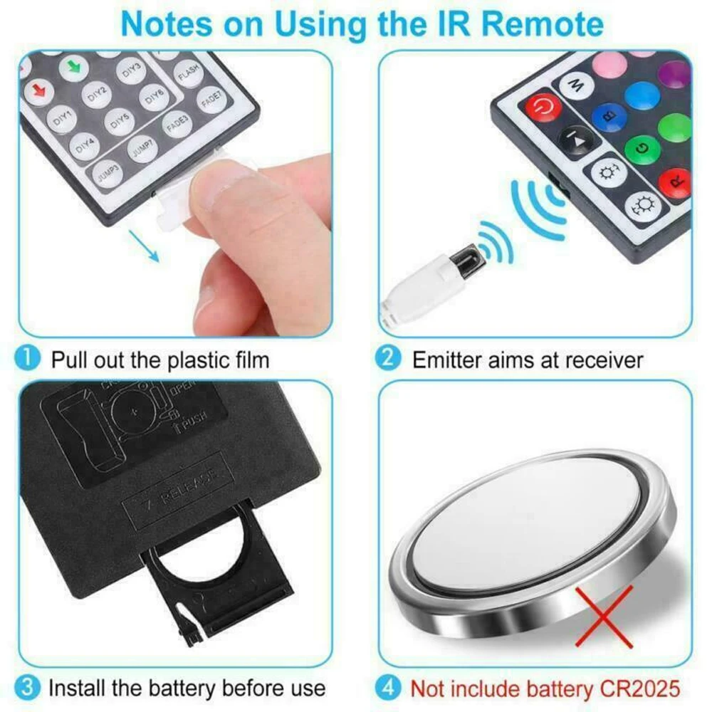 LED Strip Light WiFi / Bluetooth RGB / RGBW Controller DC 5V 12V 24V Android IOS APP Alexa Google Magic Home IR Control