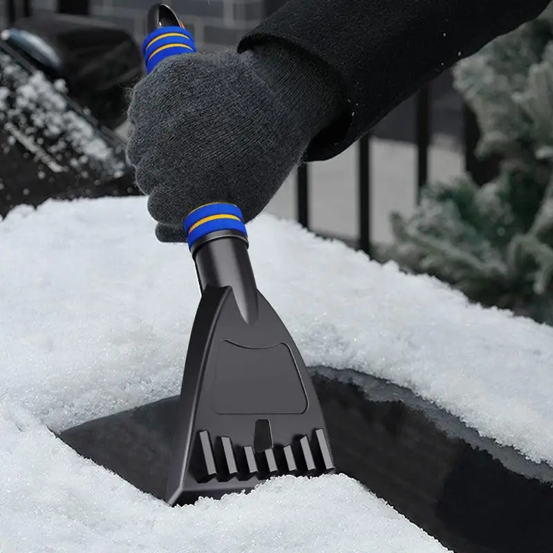 

Ice Scraper for Car Winter Snow Shovels Gravel Removal Tool Dual-side Widened Windshield Snow Scraper with Ergonomic Handle