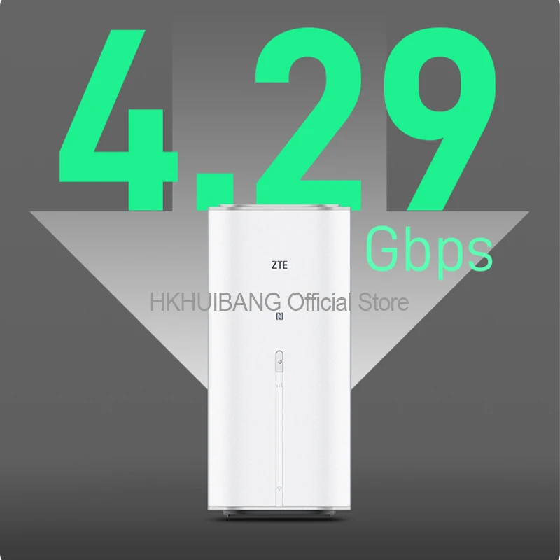 2025 ZTE 5G AI CPE G5 Ultra MC8531 WiFi 7 BE19000 Router Dual 2.5G