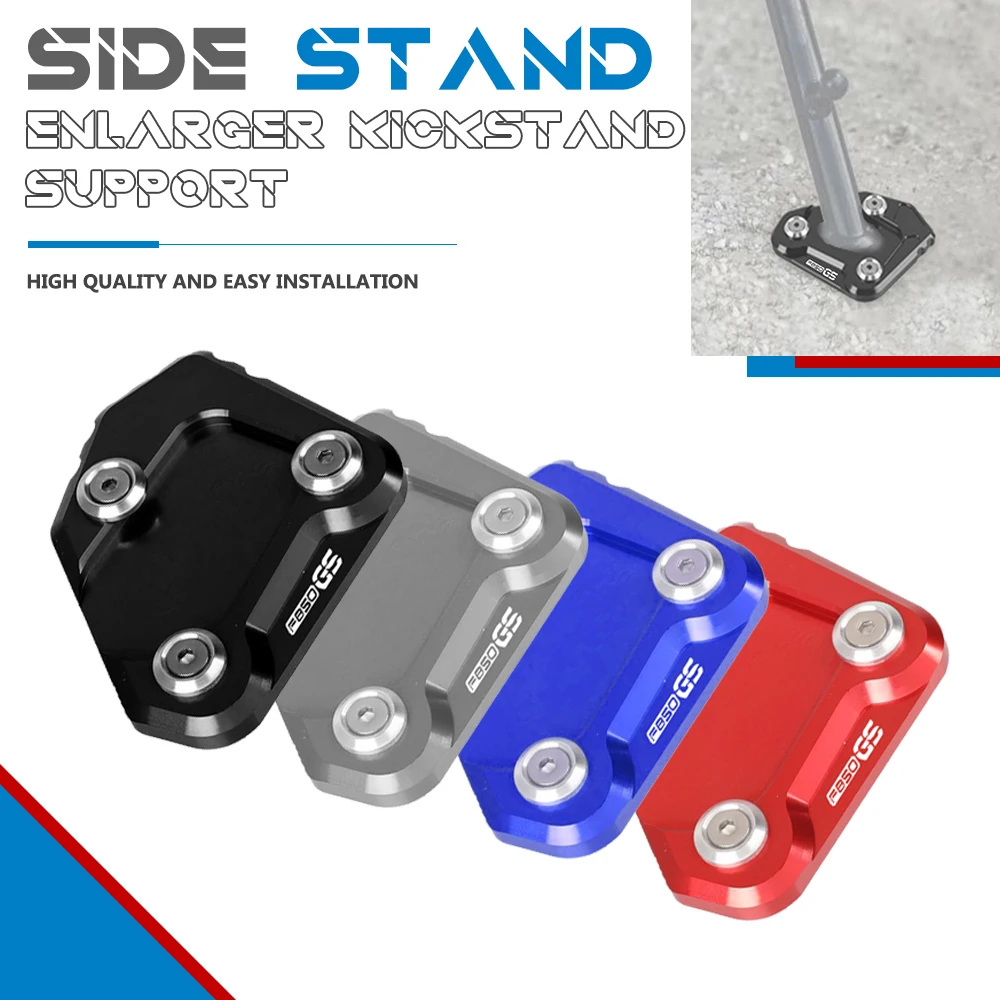 

Motorcycle Foot Pad Support Kickstand Side Stand Extension For BMW F 850GS F850GS ADVENTURE F850 GS ADV 2018 2019 2020 2021