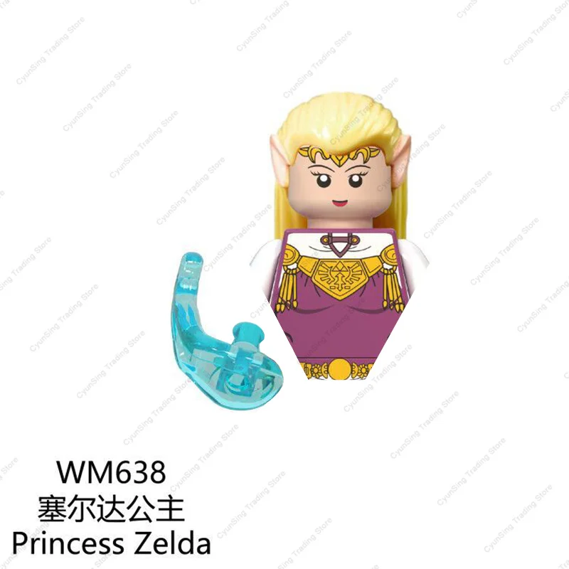 LINK ZELDA G Custom Printed Lego Minifigure! Game