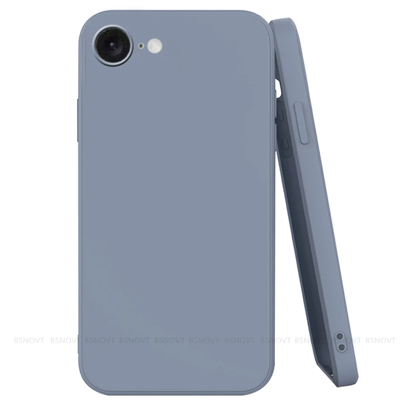 Original Liquid Silicone Shockproof Phone Bumper – Soft TPU Case Cover