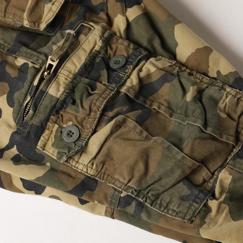 Pantalones vaqueros del ejército americano y europeo para hombre, pantalones de camuflaje con muchos bolsillos, estilo militar de las fuerzas - AliExpress Ropa de hombre