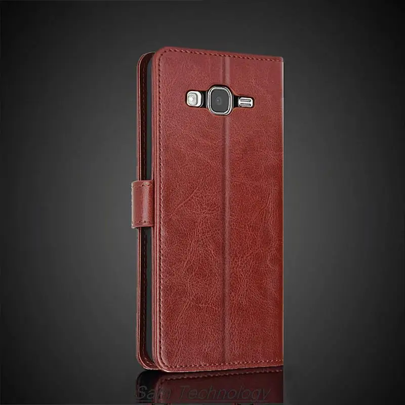 Card Holder Cover Case for Samsung Galaxy J5 2015 J500F J500 Pu Leather Flip Cover Retro Wallet Phone Case Business Fundas Coque 3