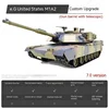 Henglong Remote Control Tank Us M1a2 Infrared Battle Tank Model Upgrade Strip Wave Box Rc Tank Kid Outdoor Toy Christmas Gitf 3