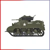 COOLBANK MODEL RC Tank 1/16 USA Stuart M5A1 Isoscale Simulation Model Open The Cannon Barrel Retractable Tank Toys Toys for Boys 3